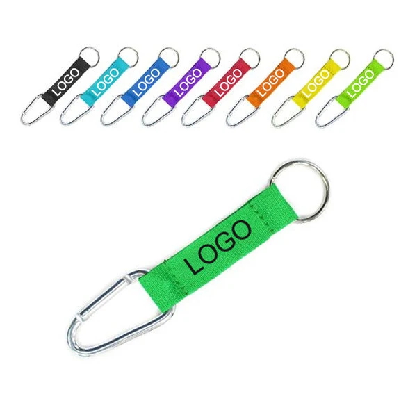 Key Strap W/ Carabiner & Keyring 1