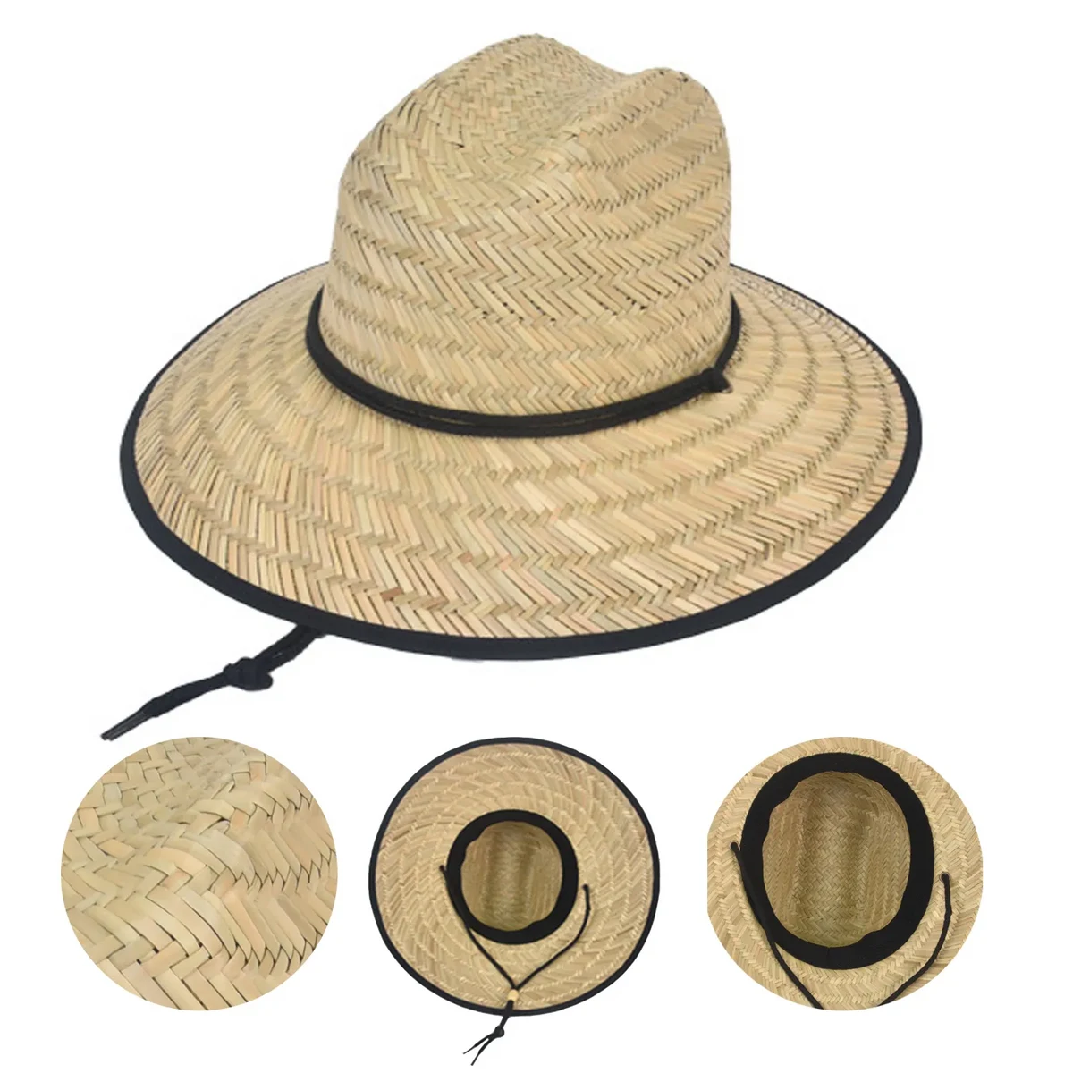 Summer Sun Beach Hat Wide Brim 1