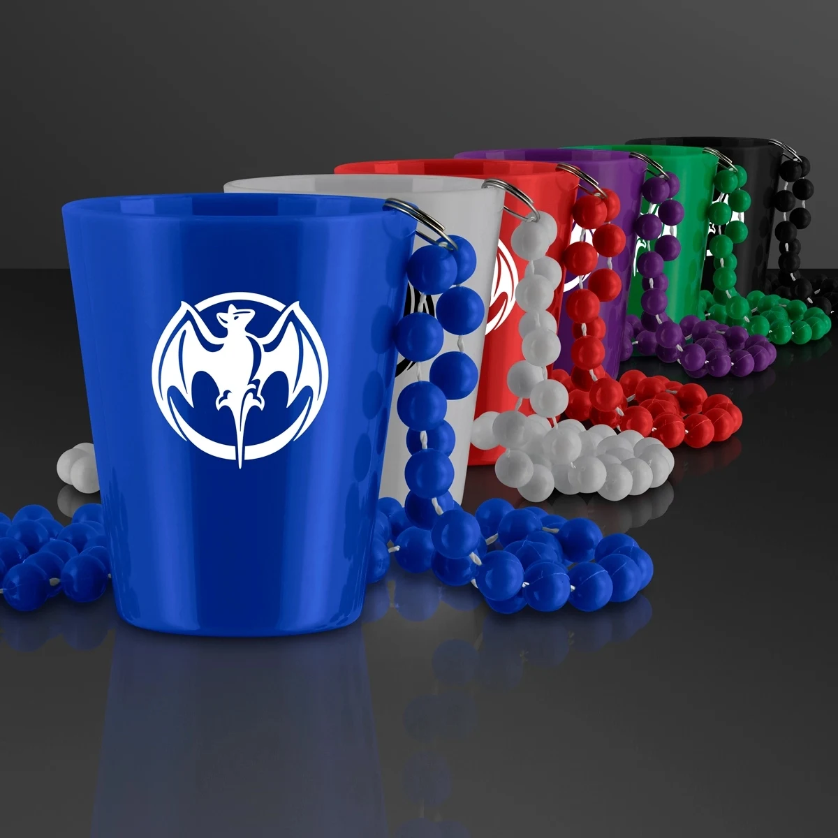 Shot Glass Bead Necklace (NON-Light Up) 1