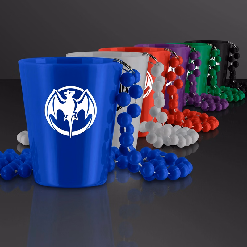 Shot Glass Bead Necklace (NON-Light Up)