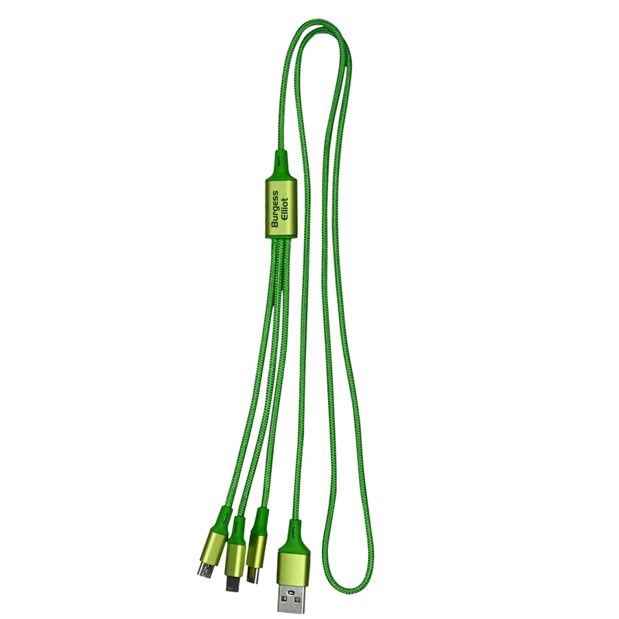3-in-1 Multi-Device Metallic Charging Cable 1