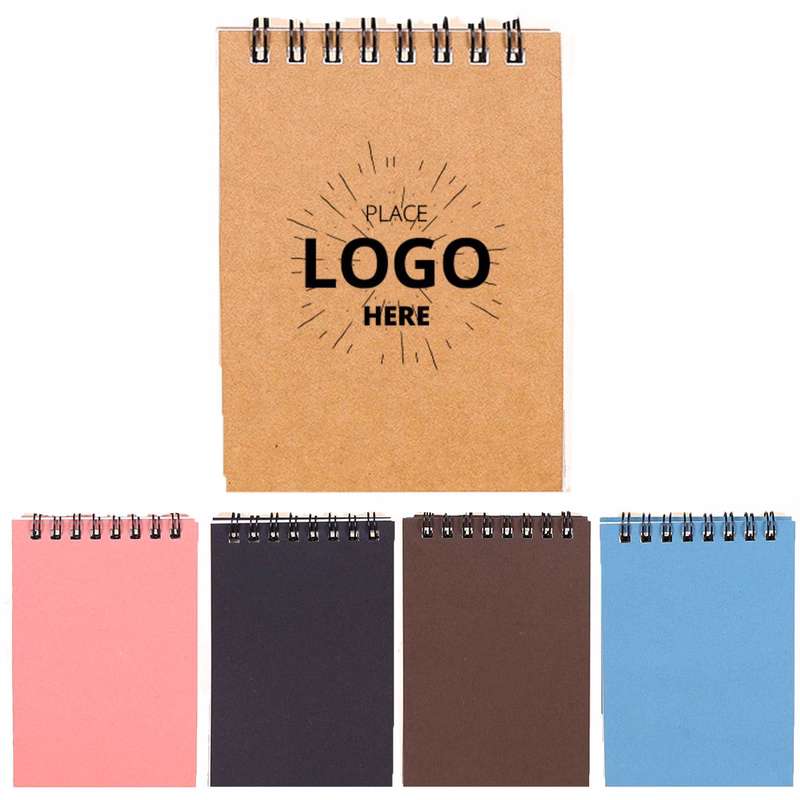 Custom Logo A7 Kraft Notebook