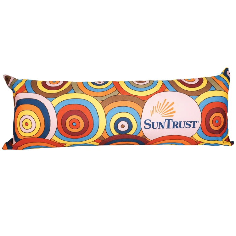 Sublimated 14"H x 38"W Lumbar Pillow 1