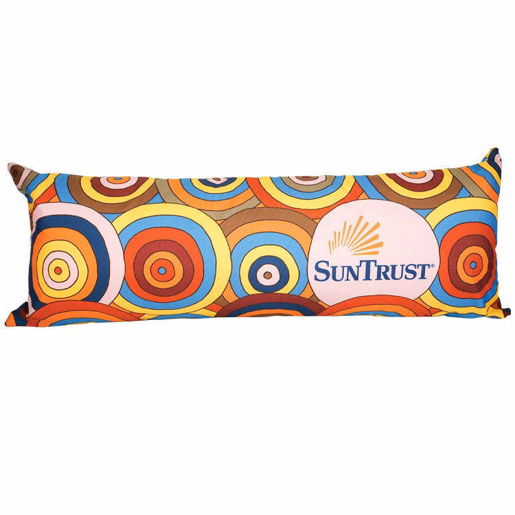 Sublimated 14"H x 38"W Lumbar Pillow