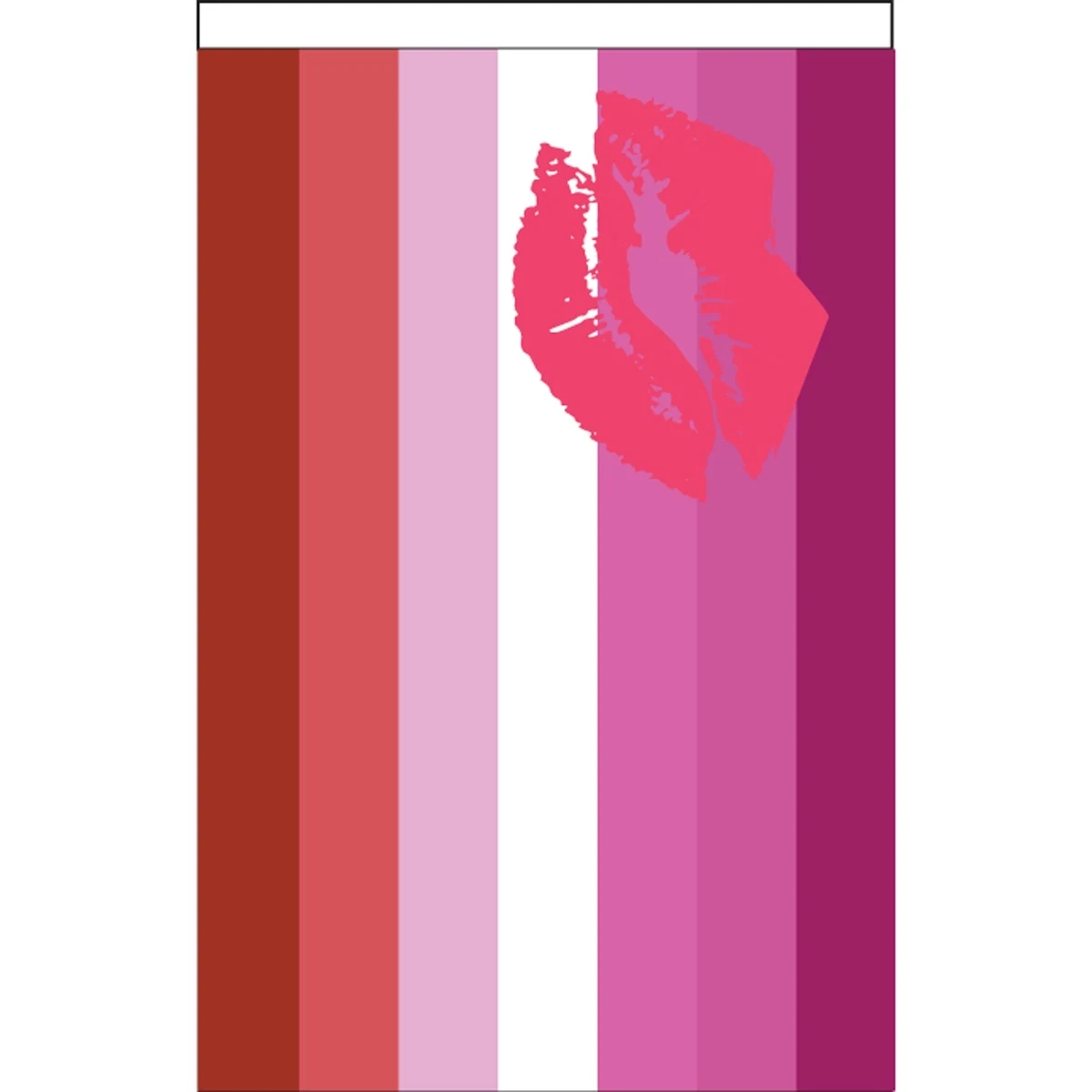Lipstick Lesbian Deluxe Garden Flag 1