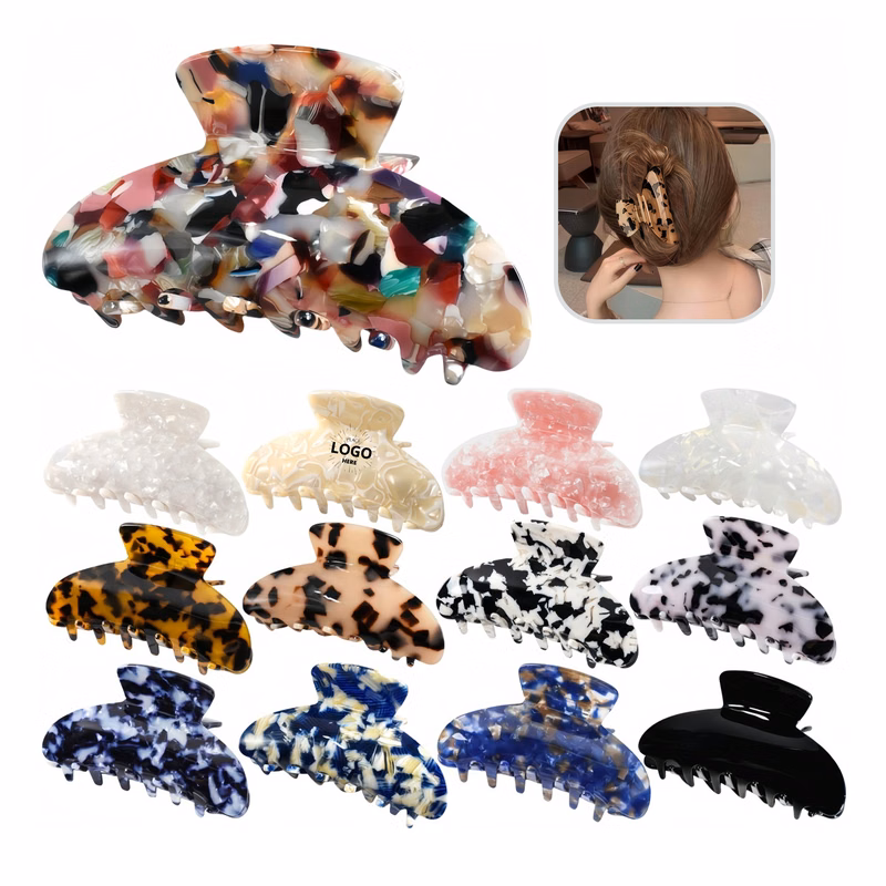 Multi Color Large Hair Clips