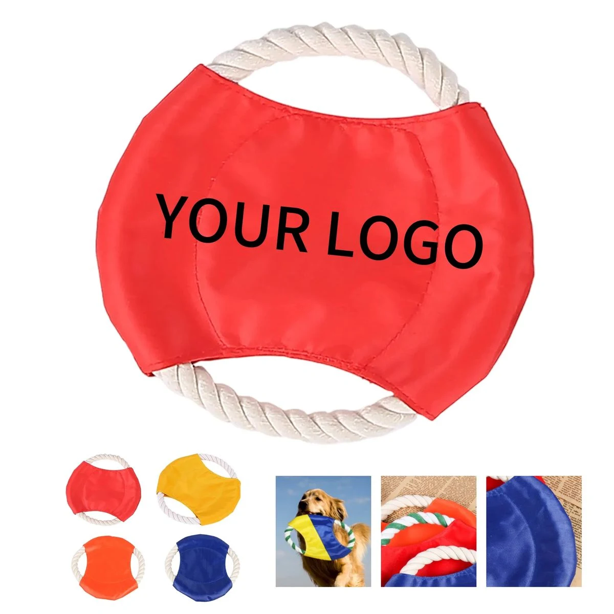 Strong Rope Pet Disc for Active Dogs 1