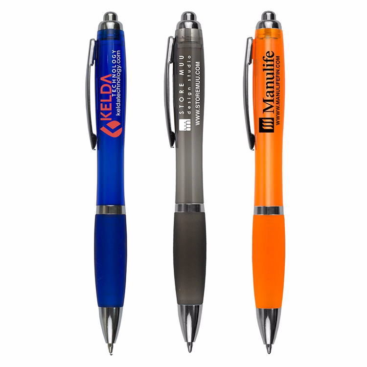 "Electra" Soft Comfort Pen (Spot Color Print)