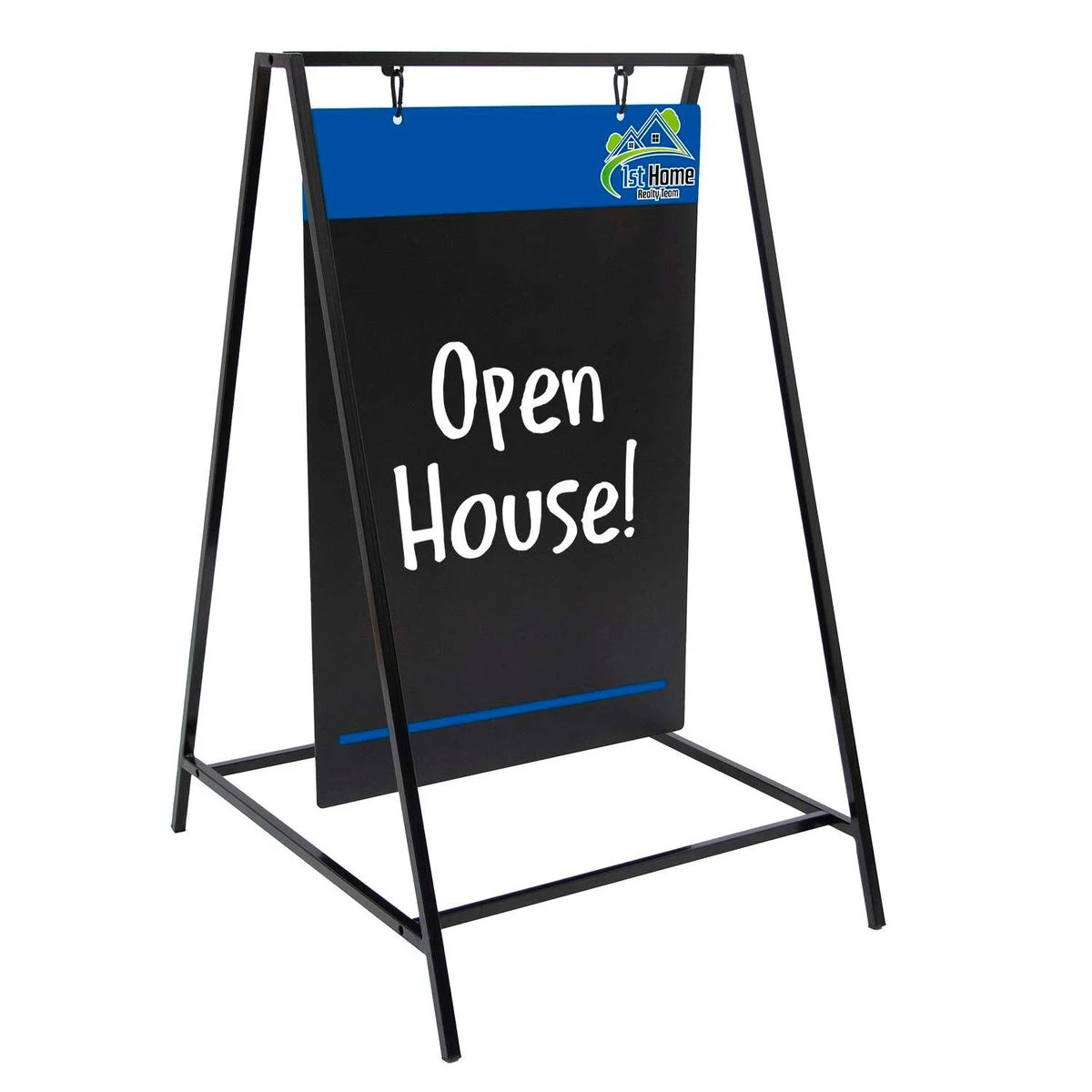 Chalkboard Swing A-frame Imprinted Kit (Double-Sided) 1