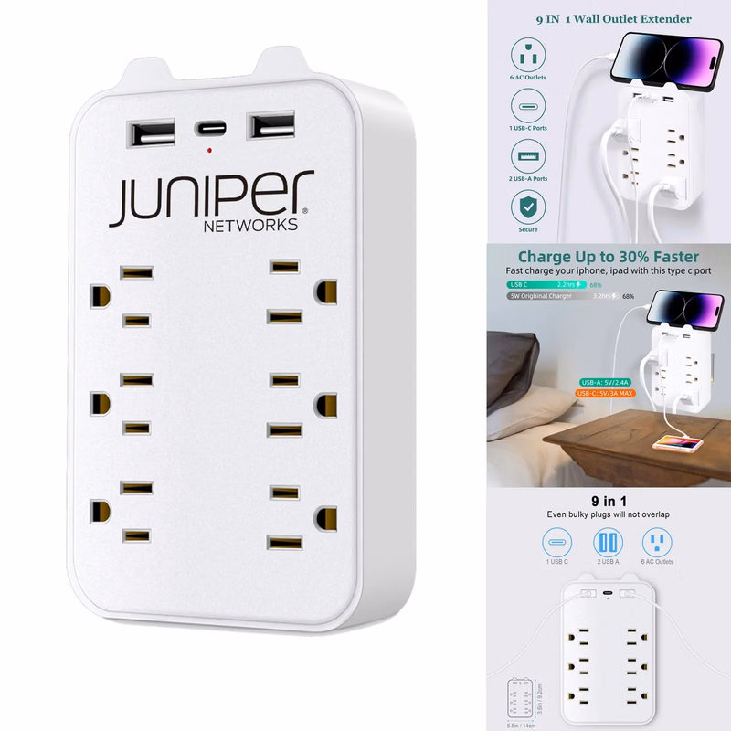9-in-1 Wall Outlet Extender