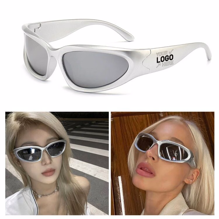 Fashion Narrow Square Frame Sunglasses