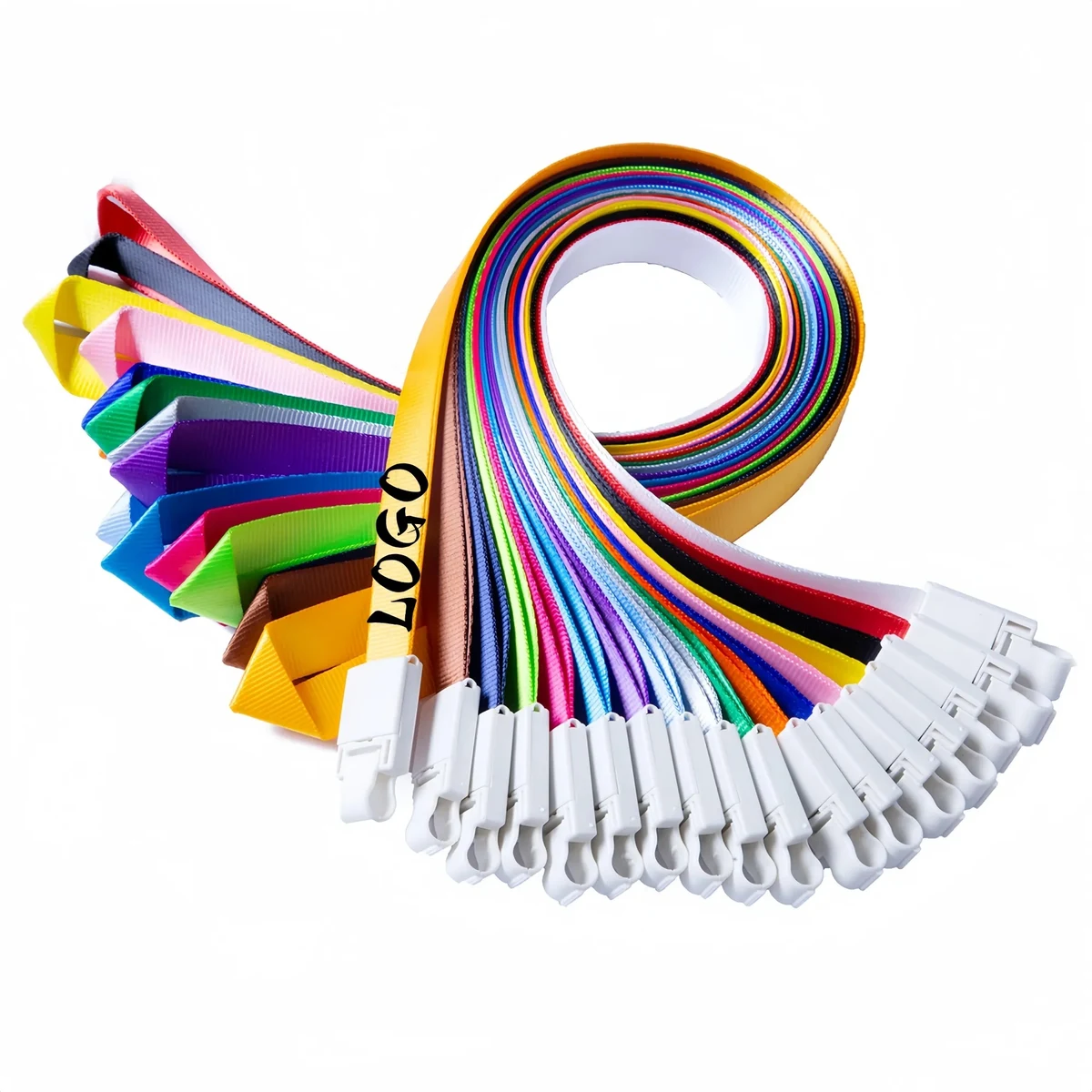 MOQ50 Integrated Clip Lanyard Badge 1