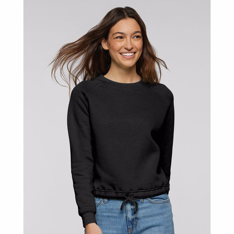 Women's Relaxed Boxy Crewneck Sweatshirt - 3528