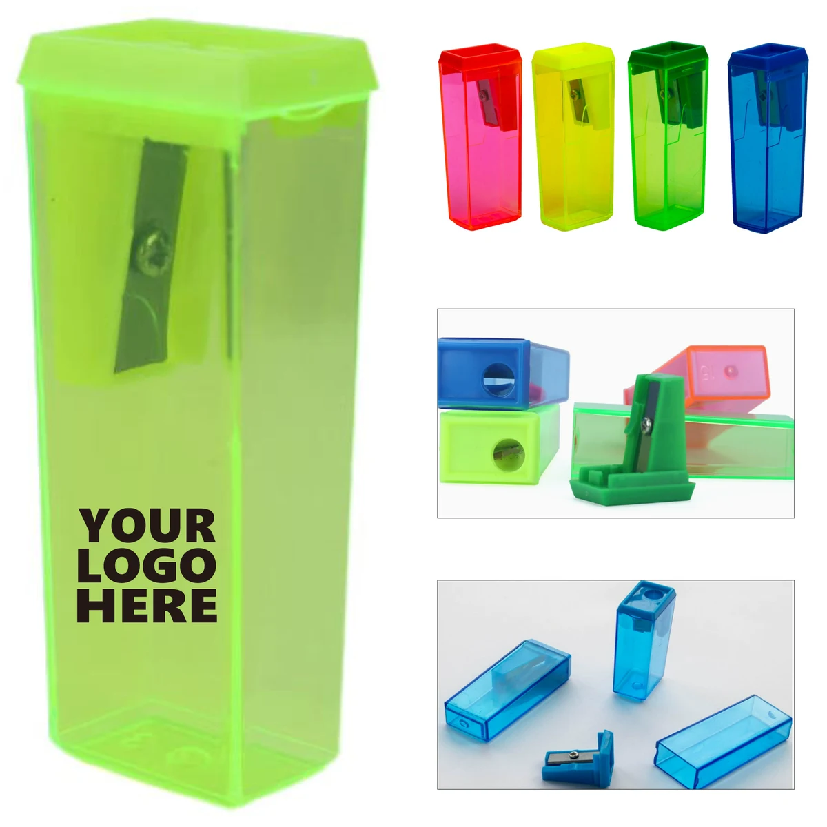 Clear Pencil Sharpener 1