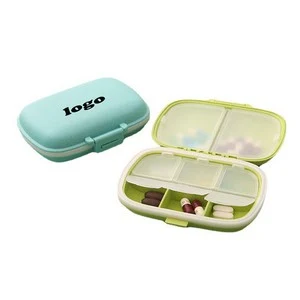 Sealed 6 Compartment Pill Box 1