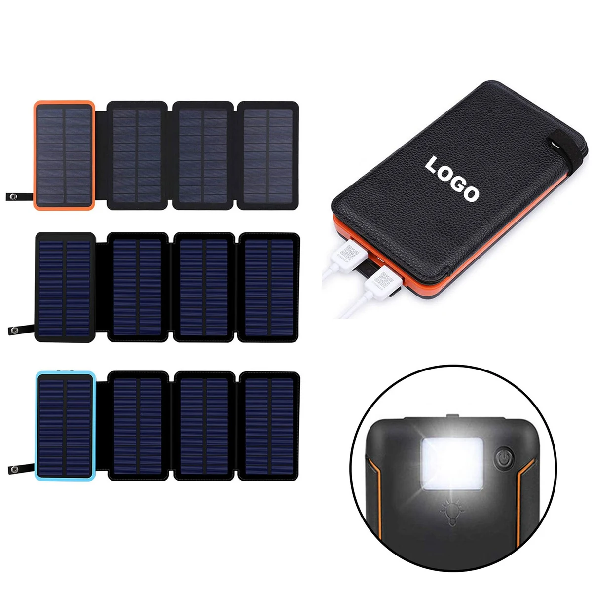25,000mAh Fast Phone Charger Solar Power Bank 1