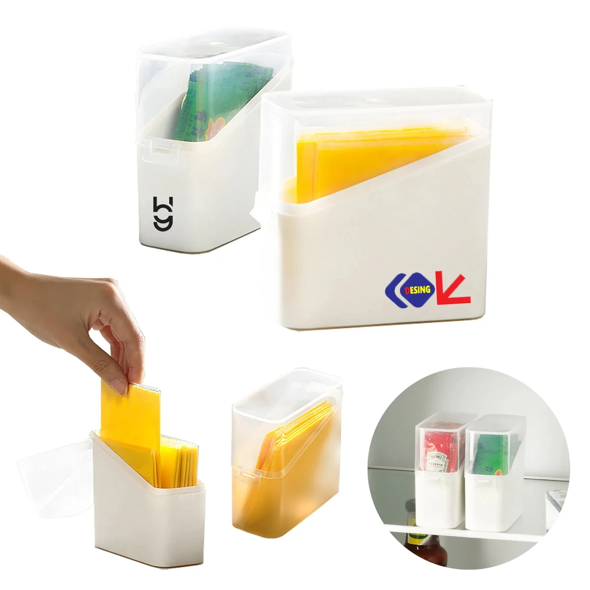 Multi-functional Flip-top Latch Storage 1
