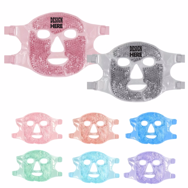 Reusable Gel Beads Hot & Cold Pack Face Mask