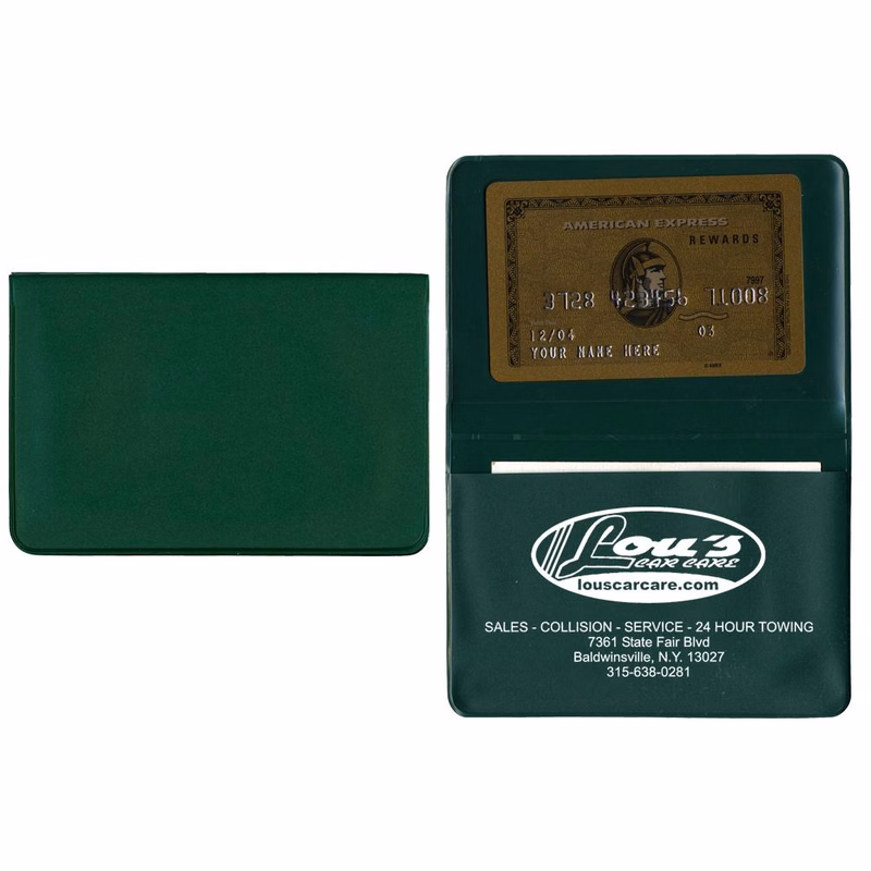 Card Case with 1 Clear Pocket