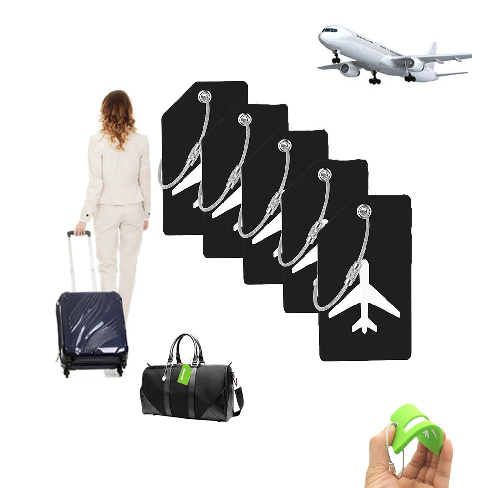 Soft Silicone Luggage Tag 1