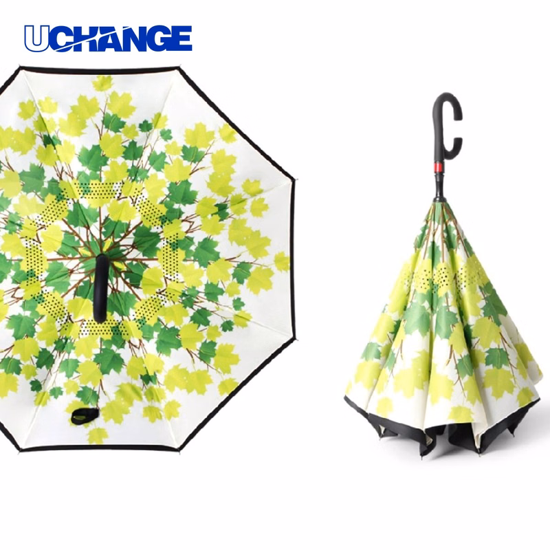 Full Color Inverted Reverse Umbrella