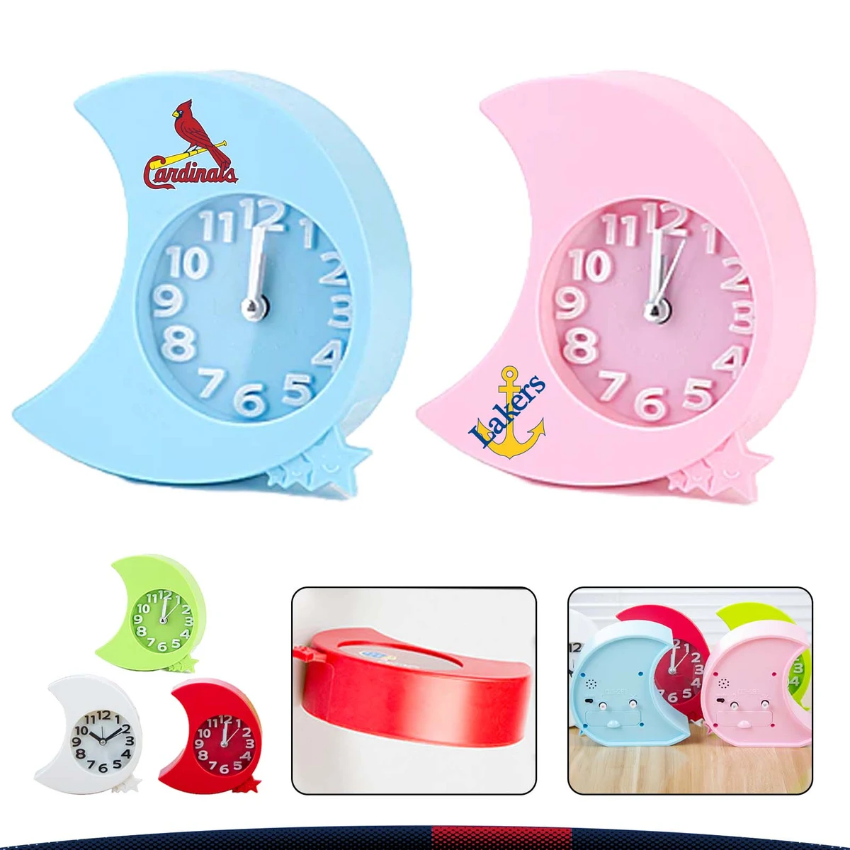 Moon Mute Alarm Clock 1