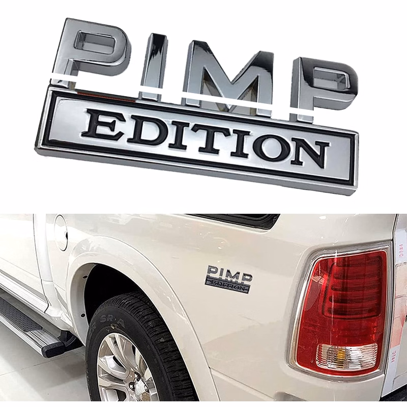 ABS Car Badge Decals Sticker MOQ100pcs