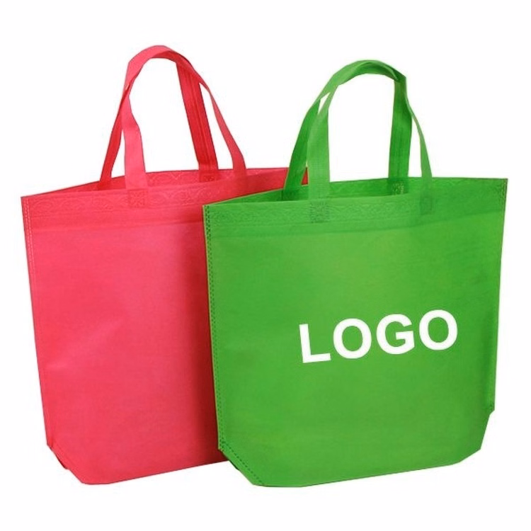 Heat Sealing Non-Woven Promotional Tote Bag