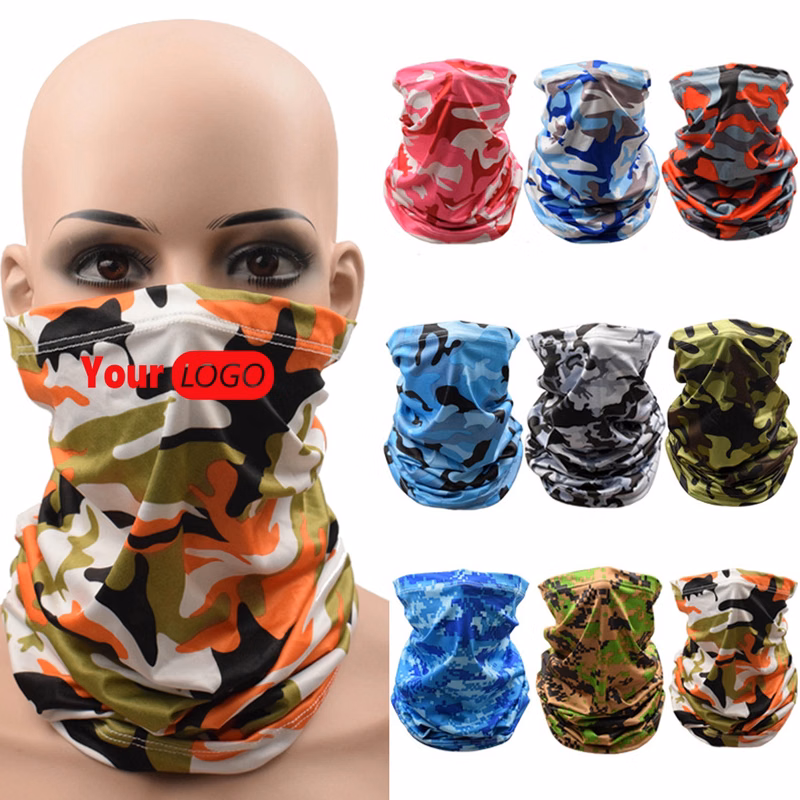 Camouflage Face Mask Neck Gaiter Scarf