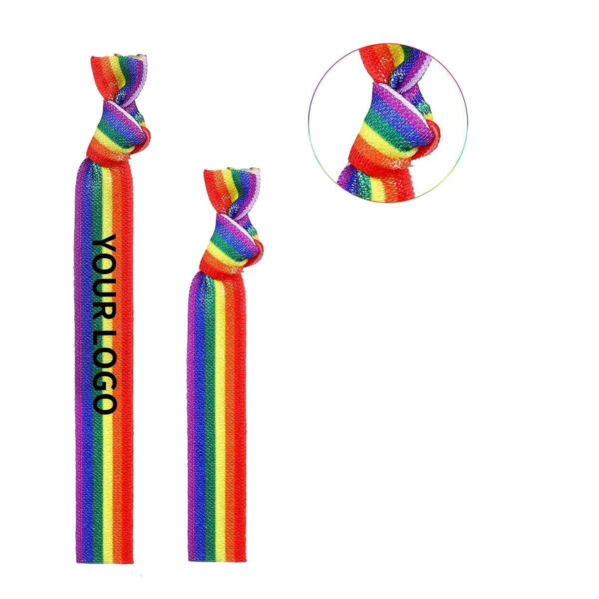 Festival Rainbow Elastic Wristband for Parties 1