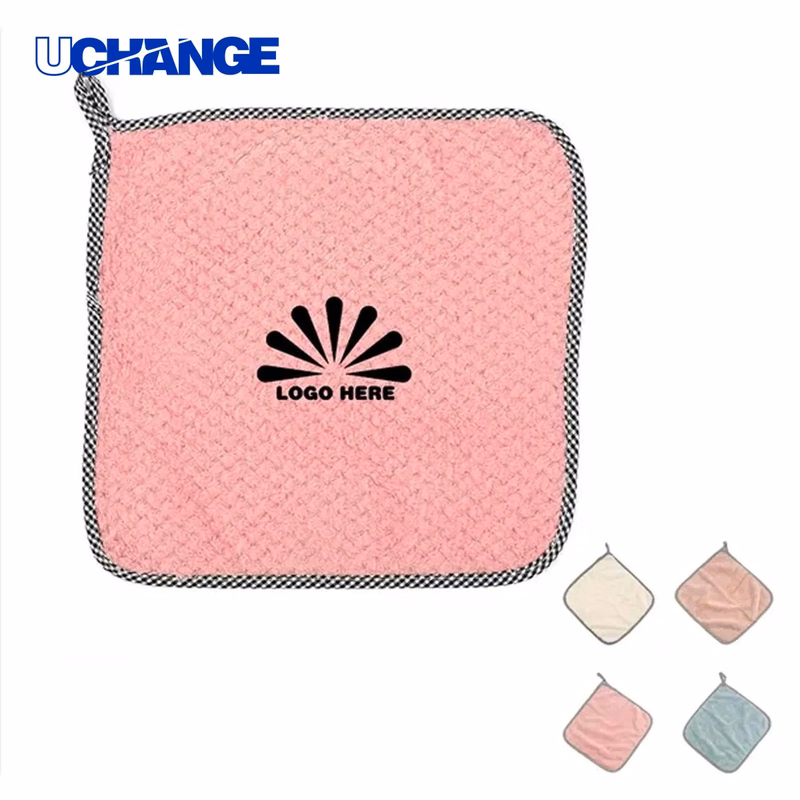 Custom Pineapple Pattern Kitchen Non-Stick Rag Towel for Home