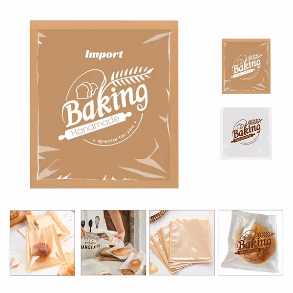 Custom 7.5 Inch Kraft Paper Food Bags — Bakery, Candy & Confection Giveaway