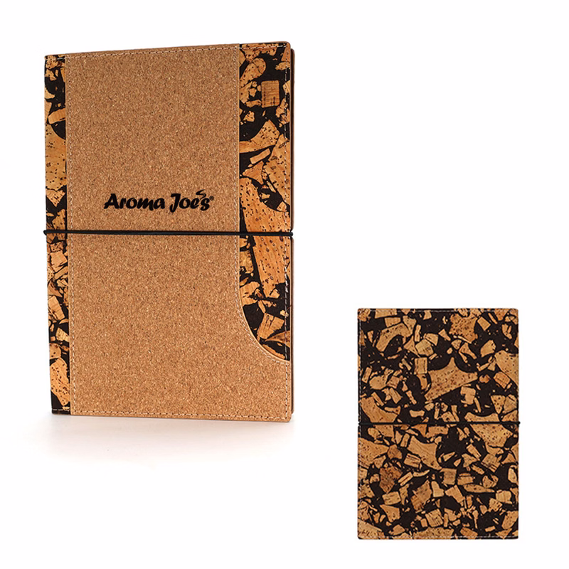 Cork Coffee Grounds 180 Pages Notebook