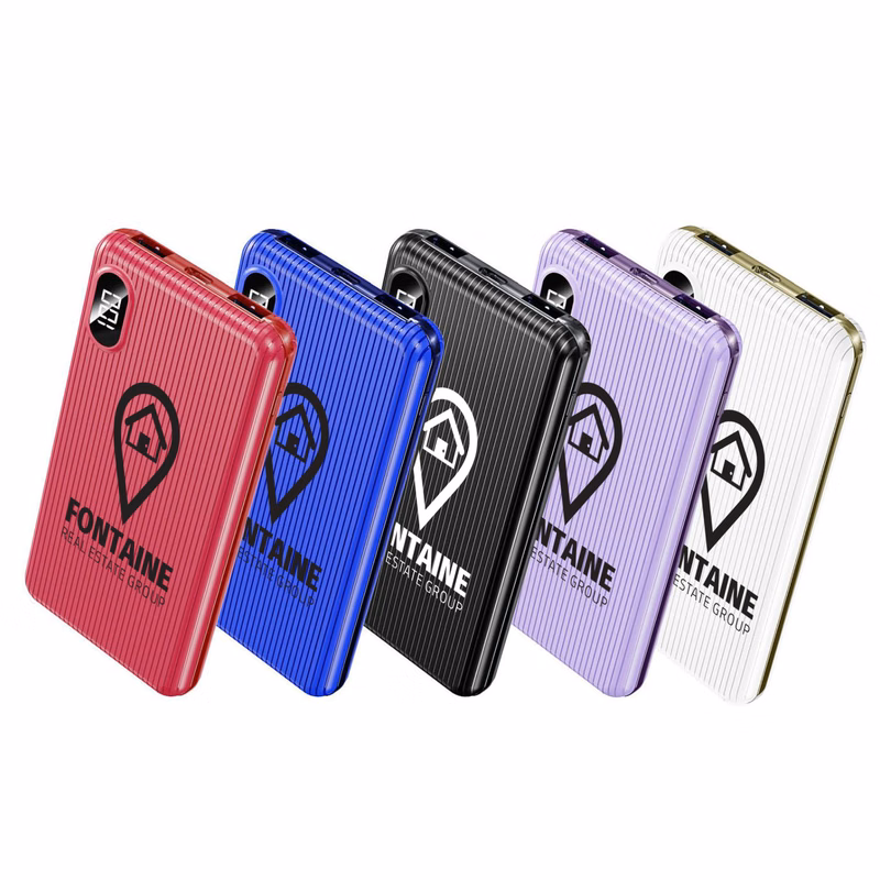10,000 mAh Plastic Dual Port Power Bank