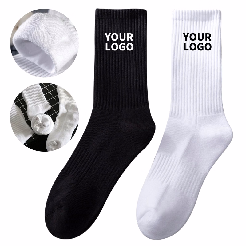 Combed Cotton Knitted Sock With Breathable Fit