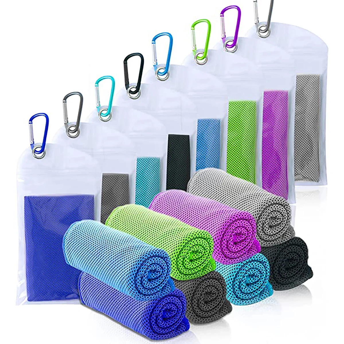 Breathable Microfiber Cooling Neck Towel 1