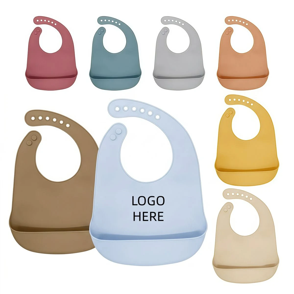 Silicone Baby Bib 1