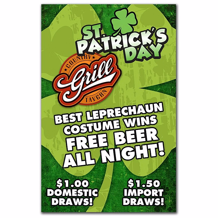 Flyer - 11x17 - 4 pt. Gloss Text