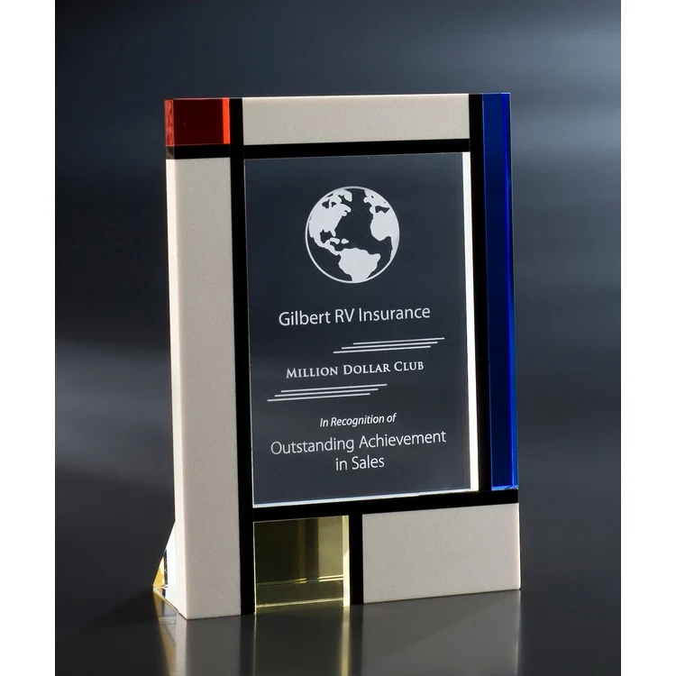 Artistic Expressions Crystal Mondrian Award 1
