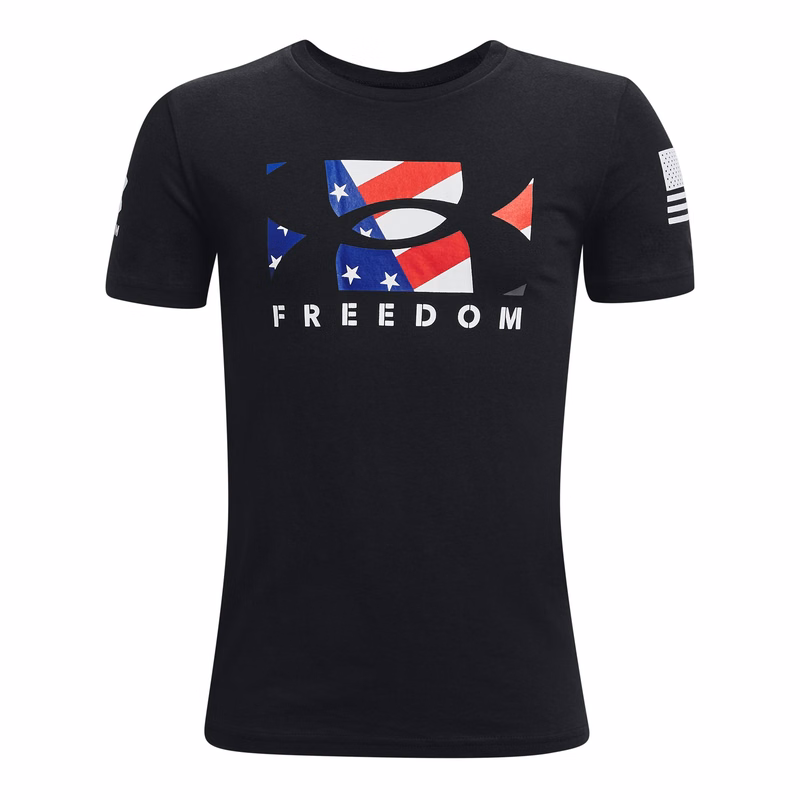 Boys' UA Freedom Big Flag Logo T-Shirt 