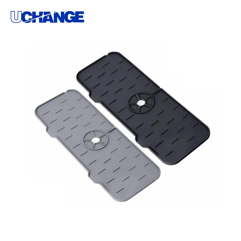 Kitchen Sink Faucet Splash Guard Mat 1