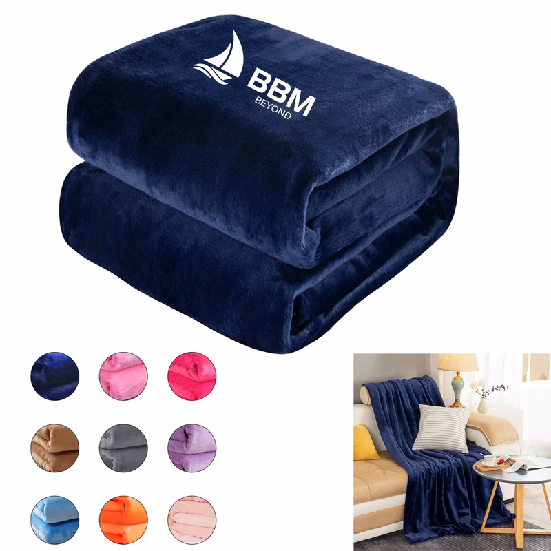 Solid Color Flannel Blanket