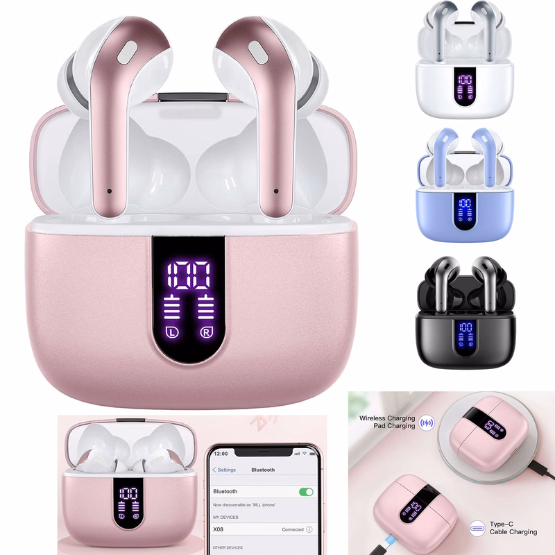 Bluetooth Headphones True Wireless Earbuds