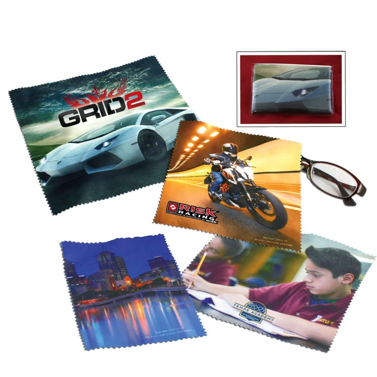Full Color Microfiber Cleaning Cloths 1