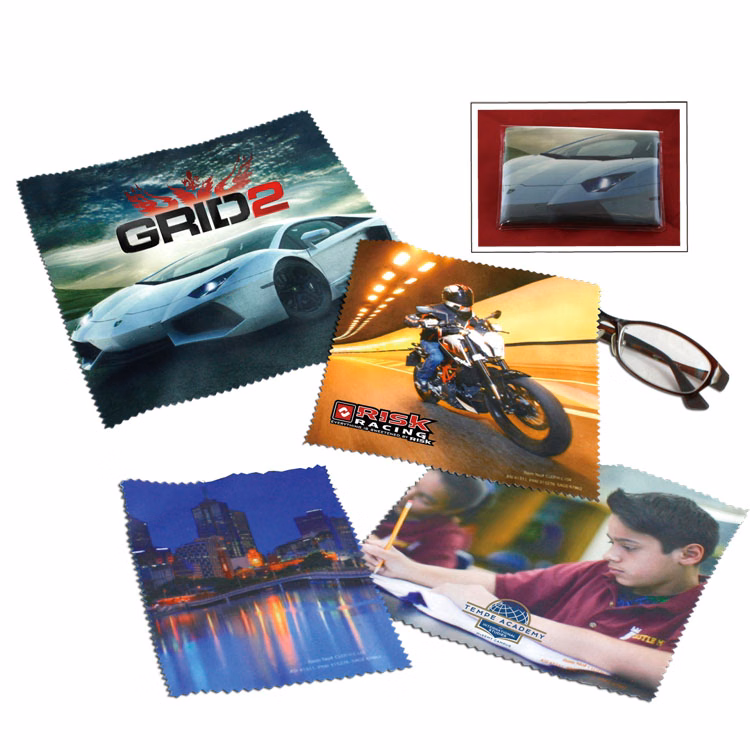 Full Color Microfiber Cleaning Cloths