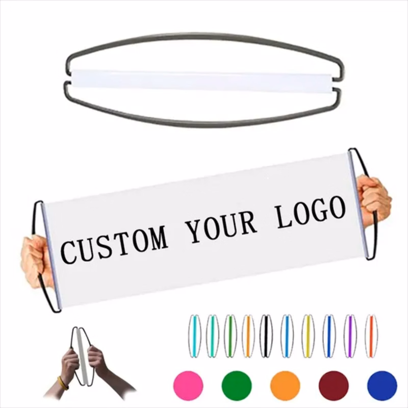 Retractable Hand Scroll Banner