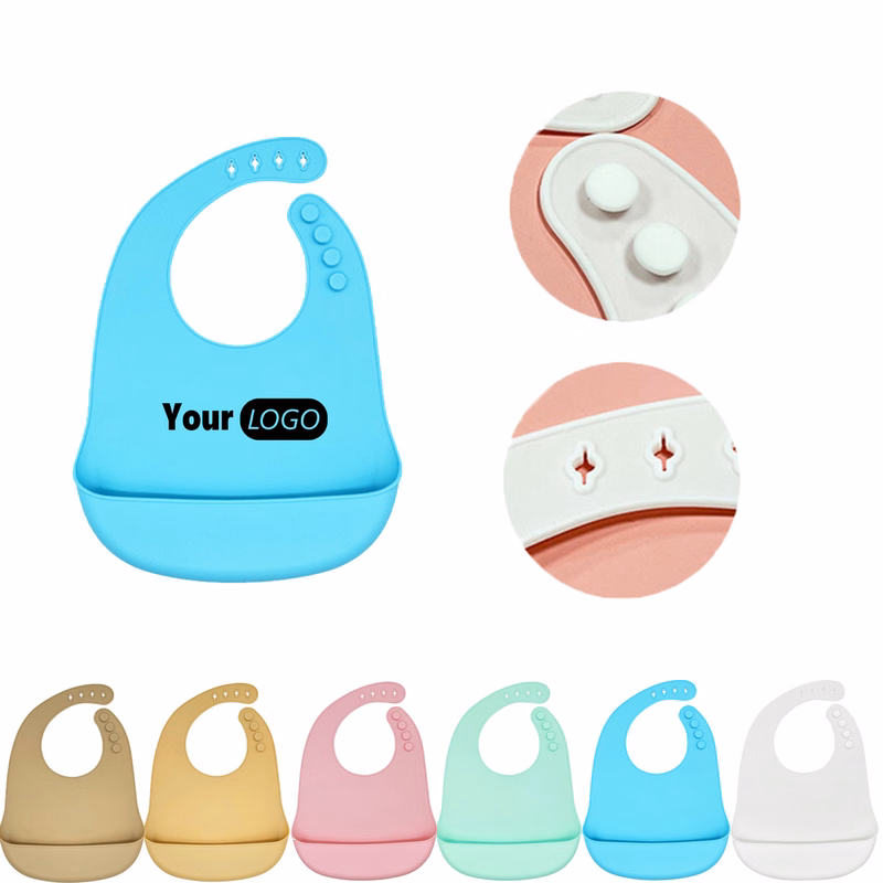 Silicone Waterproof Bib MOQ 50