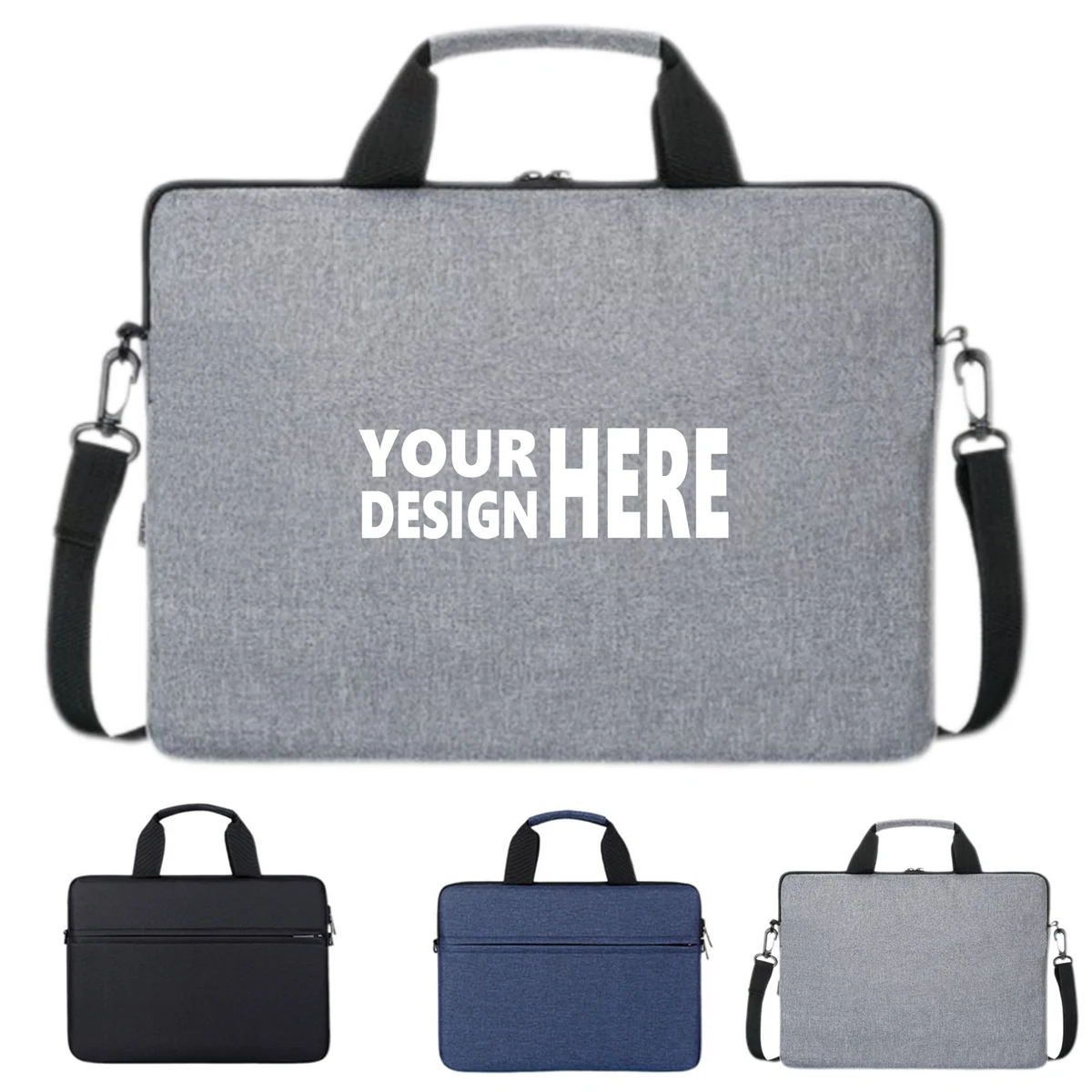 Laptop Carrier with Portable Handle & Adjustable Shoulder Sling 1