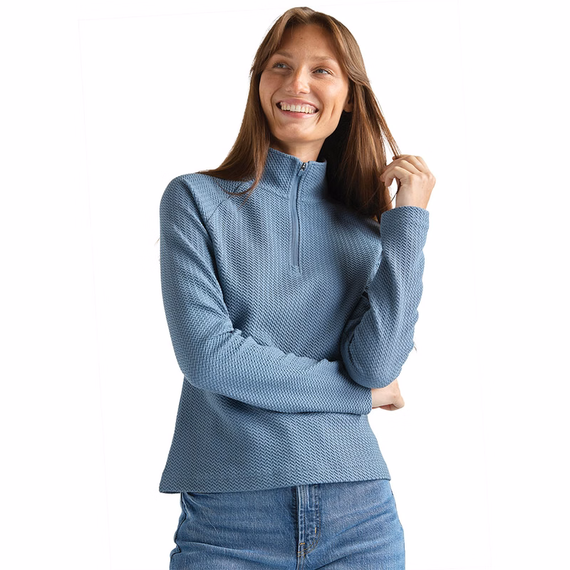 Women's TexturKnit™ Quarter Zip Pullover