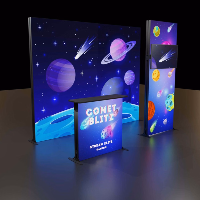 8'H Astra Modular Booth Kit 2